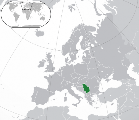 Geografski položaj Republike Srbije