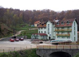 Radaljska banja u podnožju Boranje (350mnv) Radaljska banja