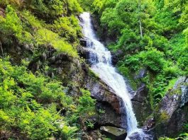 Gornji Piljski vodopad – Toplodolski tobogan Gornji Piljski vodopad