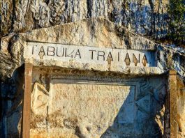 Trajanova tabla (Tabula Traiana) – NP Đerdap Trajanova tabla