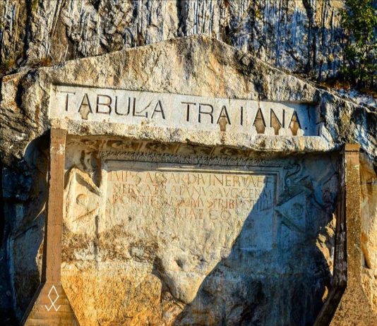 Trajanova tabla (Tabula Traiana) – NP Đerdap Trajanova tabla